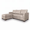 Seccional Izquierdo Muebles MPR Denver 4 Cuerpos Beige