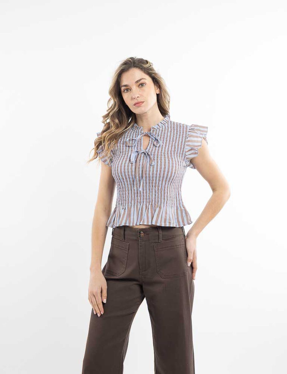 Blusa Sin Mangas Mujer Zibel