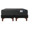 Cama Europea Flex Base Dividida 2 Plazas Black