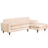 Sof&aacute; Seccional Derecho Latam Home Salerno 3 Cuerpos Beige