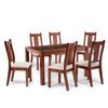 Juego De Comedor Erooms Barcelona 6 Sillas Canela