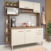 Kit Cocina Vekkahome Sofia 5 Puertas Beige