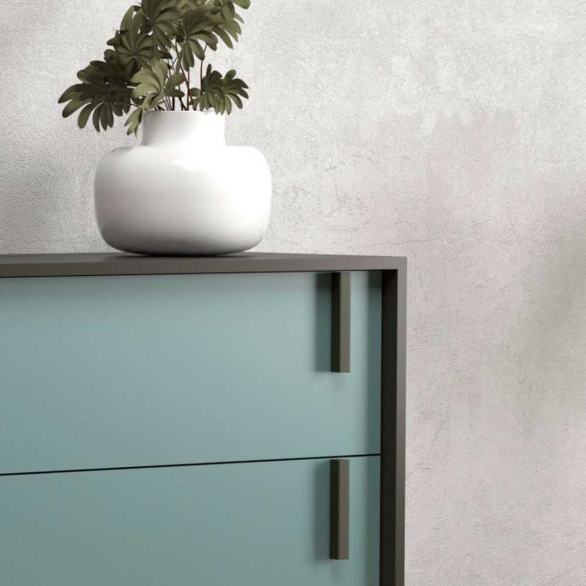 Cómoda Onessta Tulipa 6 Cajones Grafito Grey