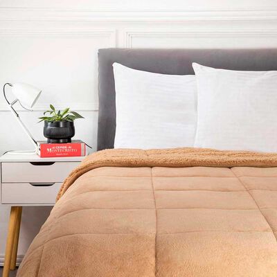 Plum&oacute;n Coral Sherpa Casanova 1.5 Plazas