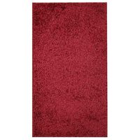 Alfombra Doral Shaggy 200 x 170 cm Rojo