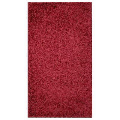 Alfombra Doral Shaggy 200 x 170 cm Rojo
