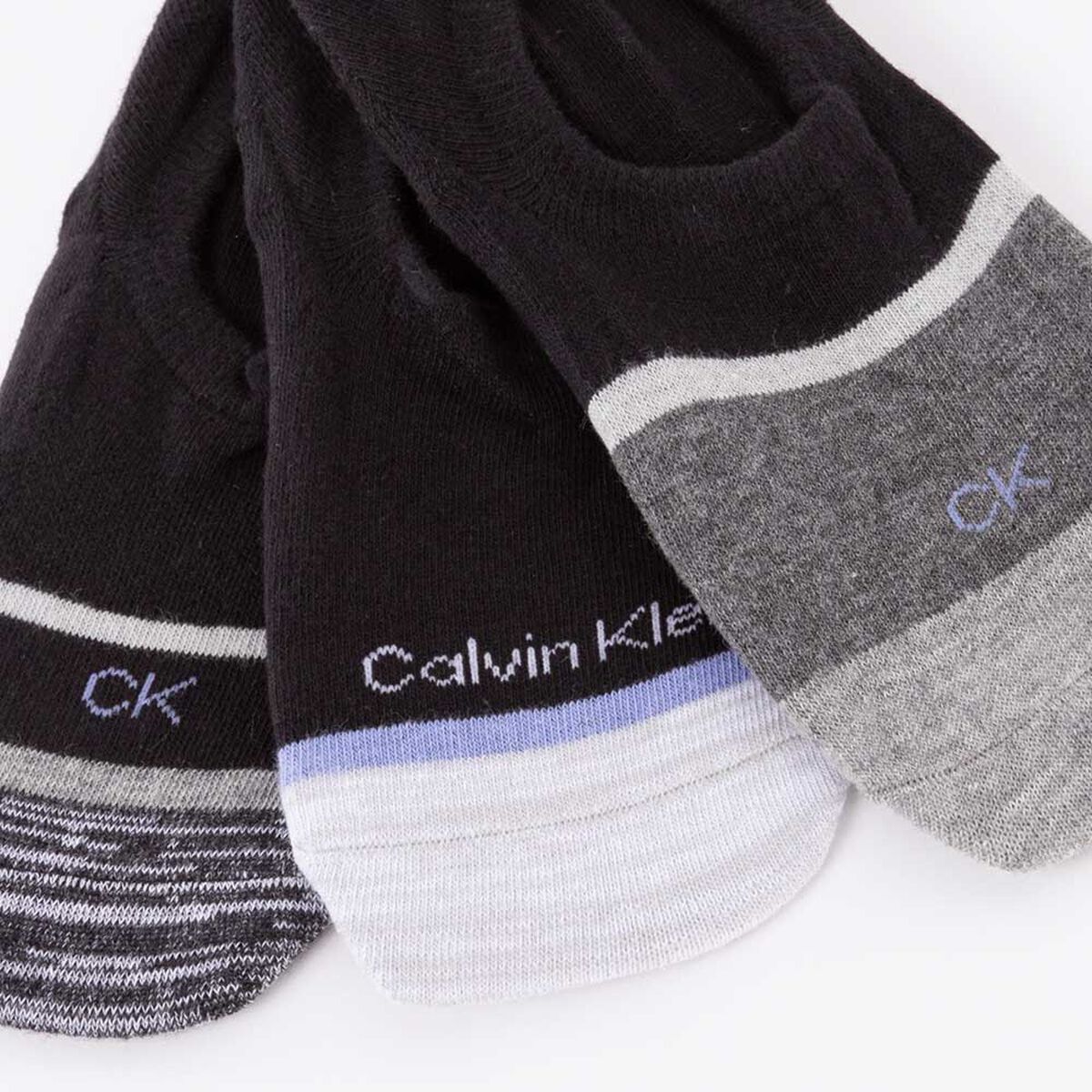 Pack 3 Calcetas de Algodón Negro Mujer Calvin Klein