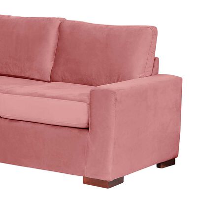 Imagen 2 del producto Sofá Latam Home Livorno 3 Cuerpos Rosa