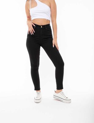 Imagen 1 del producto Jeans Skinny Push Up Mujer Icono Negro