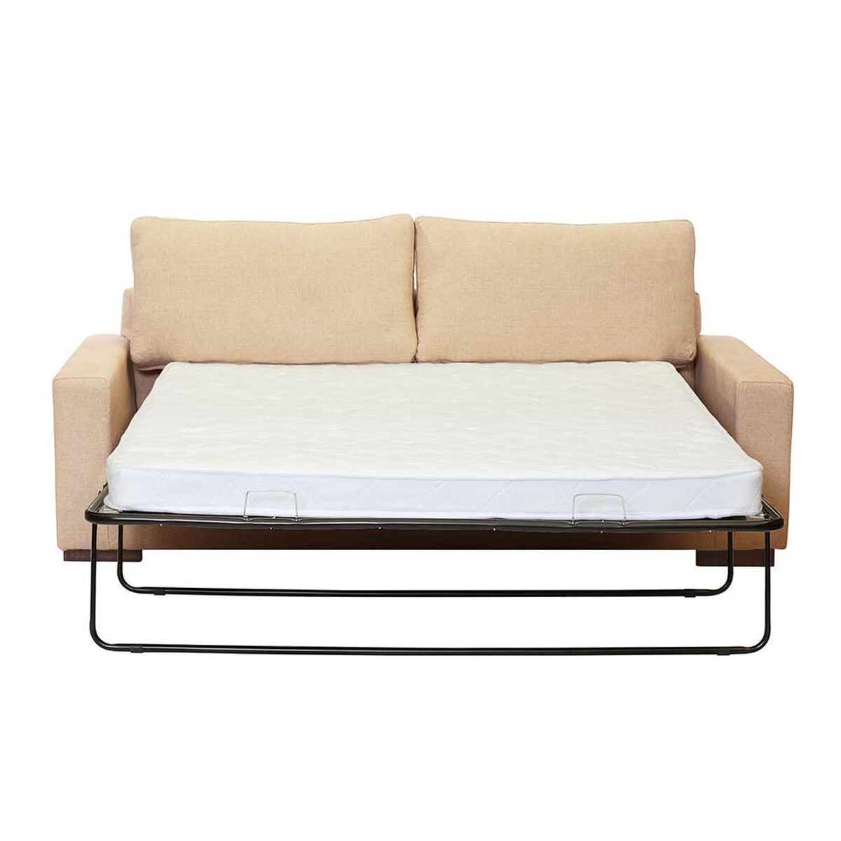 Sofá Cama Latam Home Livorno 3 Cuerpos Beige