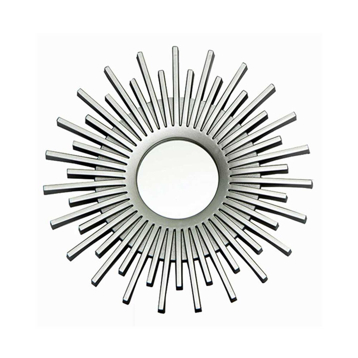 Set 3 Espejos Plástico Vgo para Colgar Circular 25 cm Plateado
