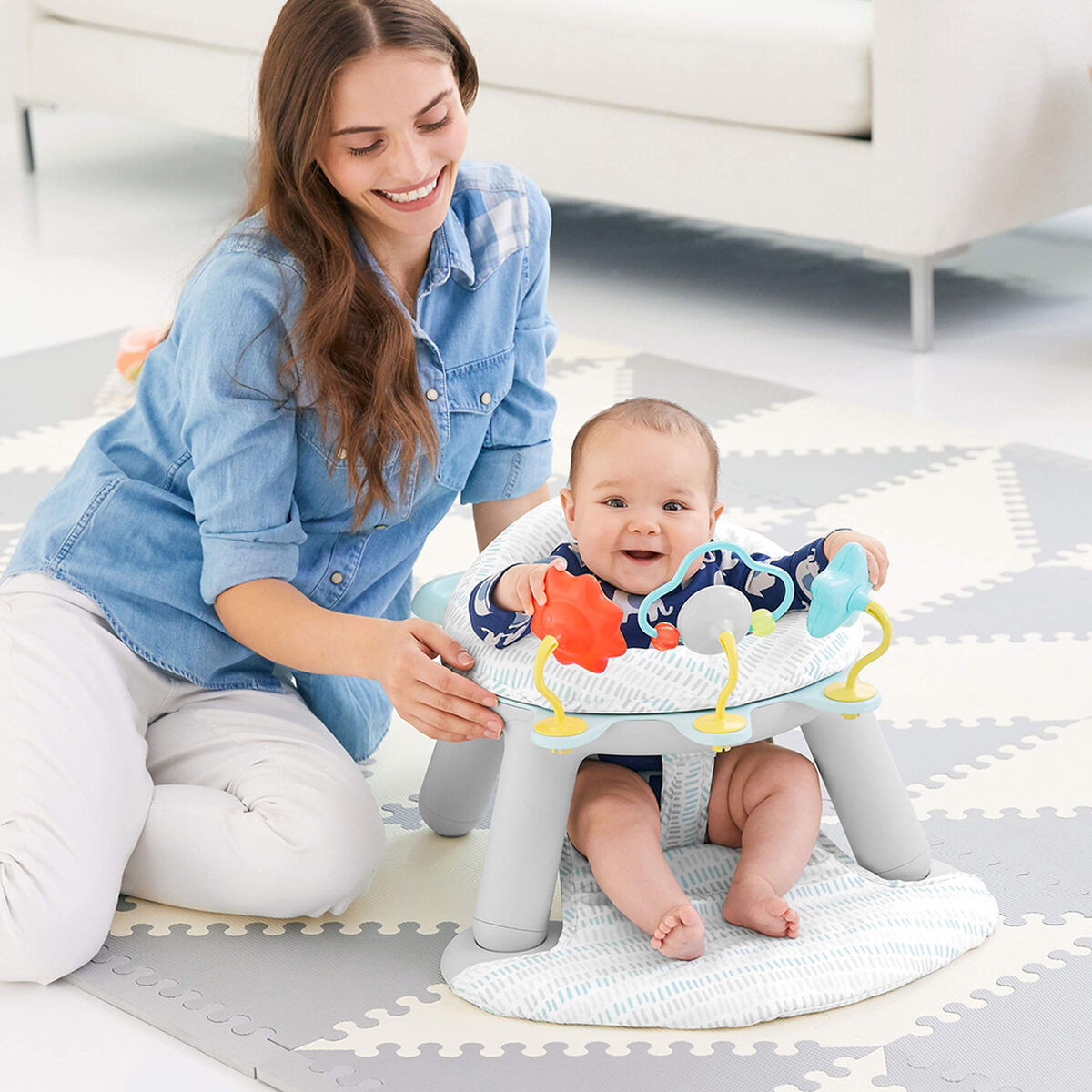 Silla Actividades Silver Lining Cloud 2 In 1 Skip Hop