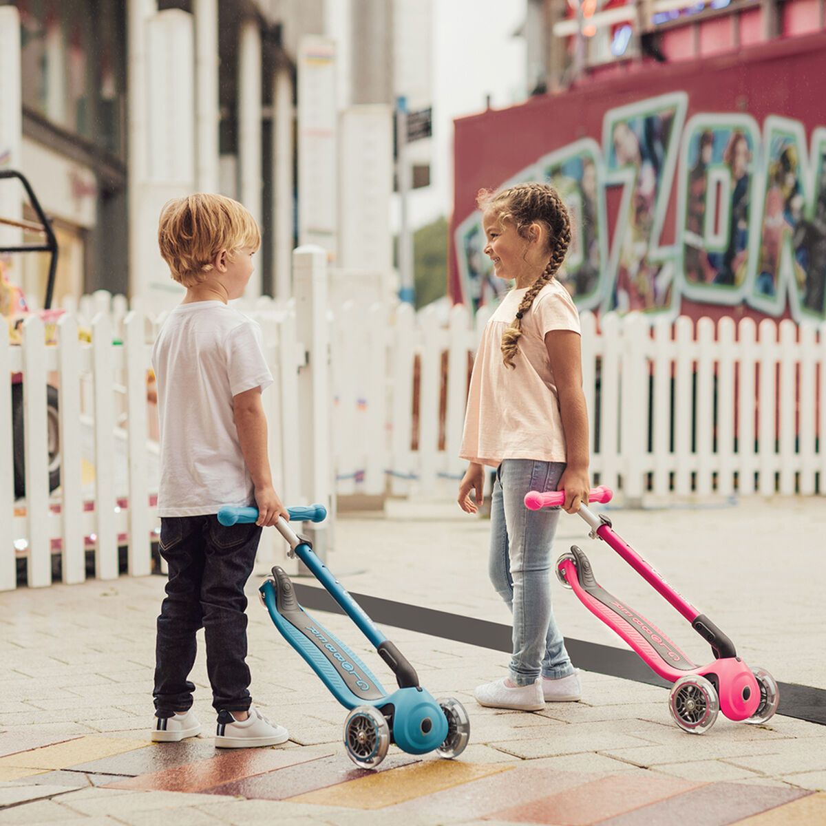 Scooter Foldable Rojo Globber