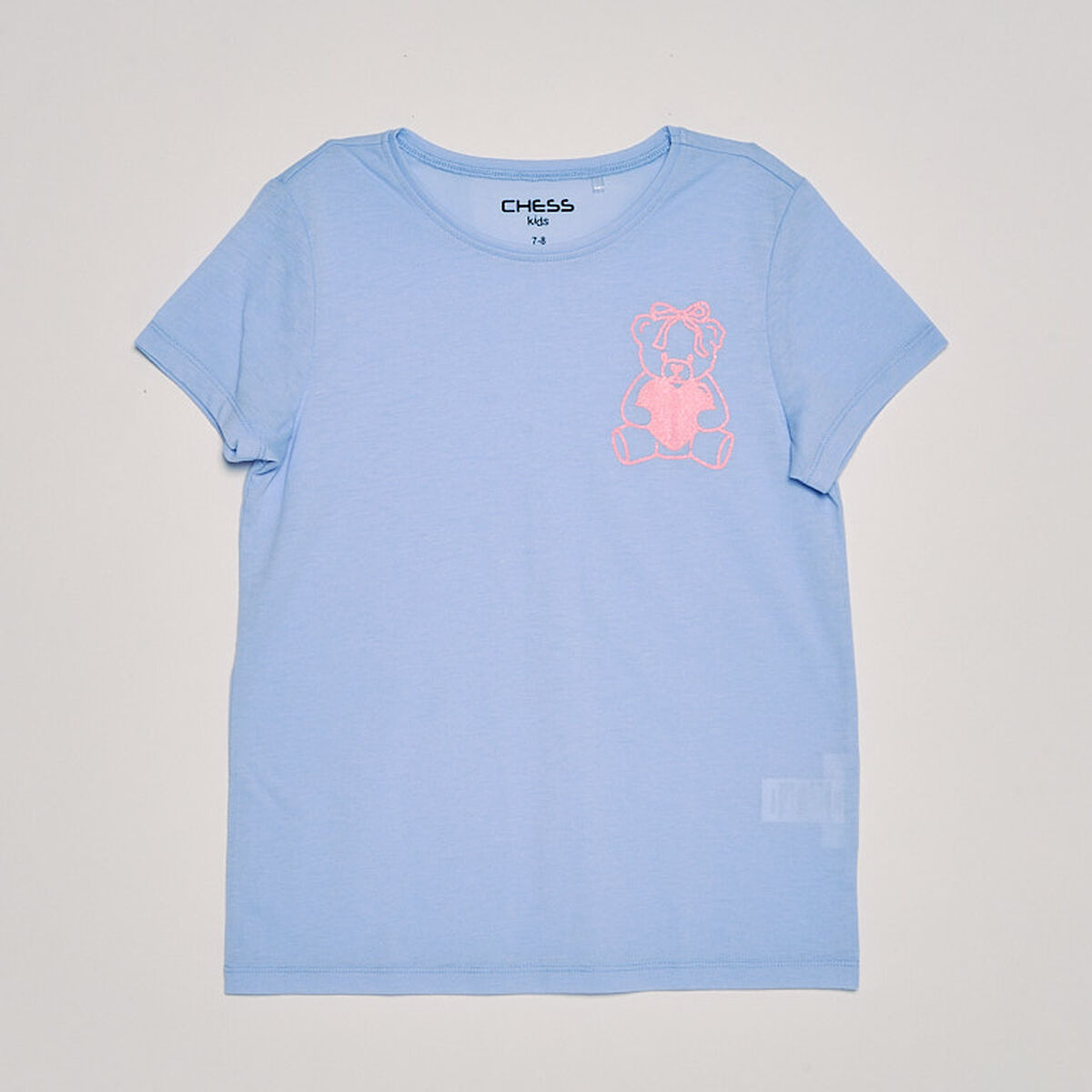 Polera Manga Corta Ni&ntilde;a Chess Baby