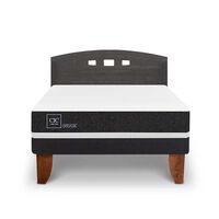 Cama Europea CIC 2 Plazas Ortopedic + Respaldo Gales