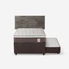 Cama Nido Rosen 1,5 Plazas New Style 6  + Respaldo Tabor Grafito