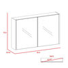 Botiquín + Mueble Lavamanos Flotante TuHome Bath 300