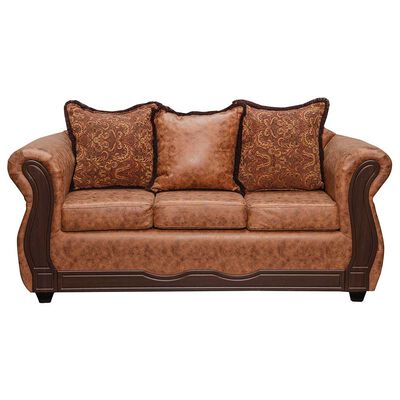 Imagen 2 del producto Juego de Living Black Factory Sofia Sofá 3 Cuerpos + Sofá 2 Cuerpos Terracota