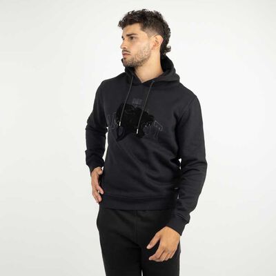 Polerón Hoodie Hombre Zibel Negro