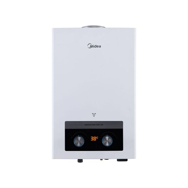 Calefont Gas Licuado Midea MGWH5-10MDNCLW-GL Tiro Natural 5 lts.