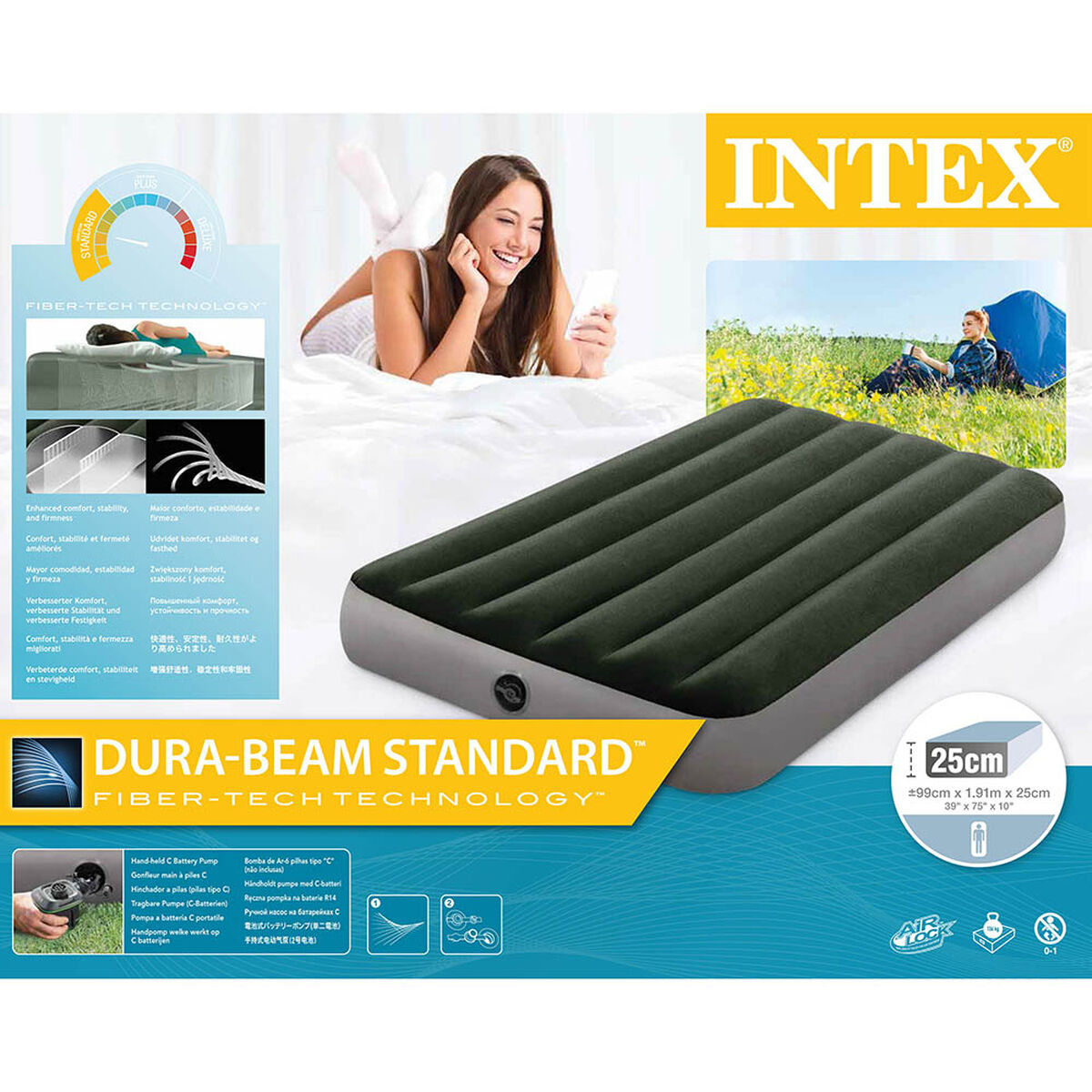 Colchón Inflable Intex 1 Plaza