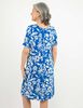 Vestido Midi Manga Corta Mujer Portman Club