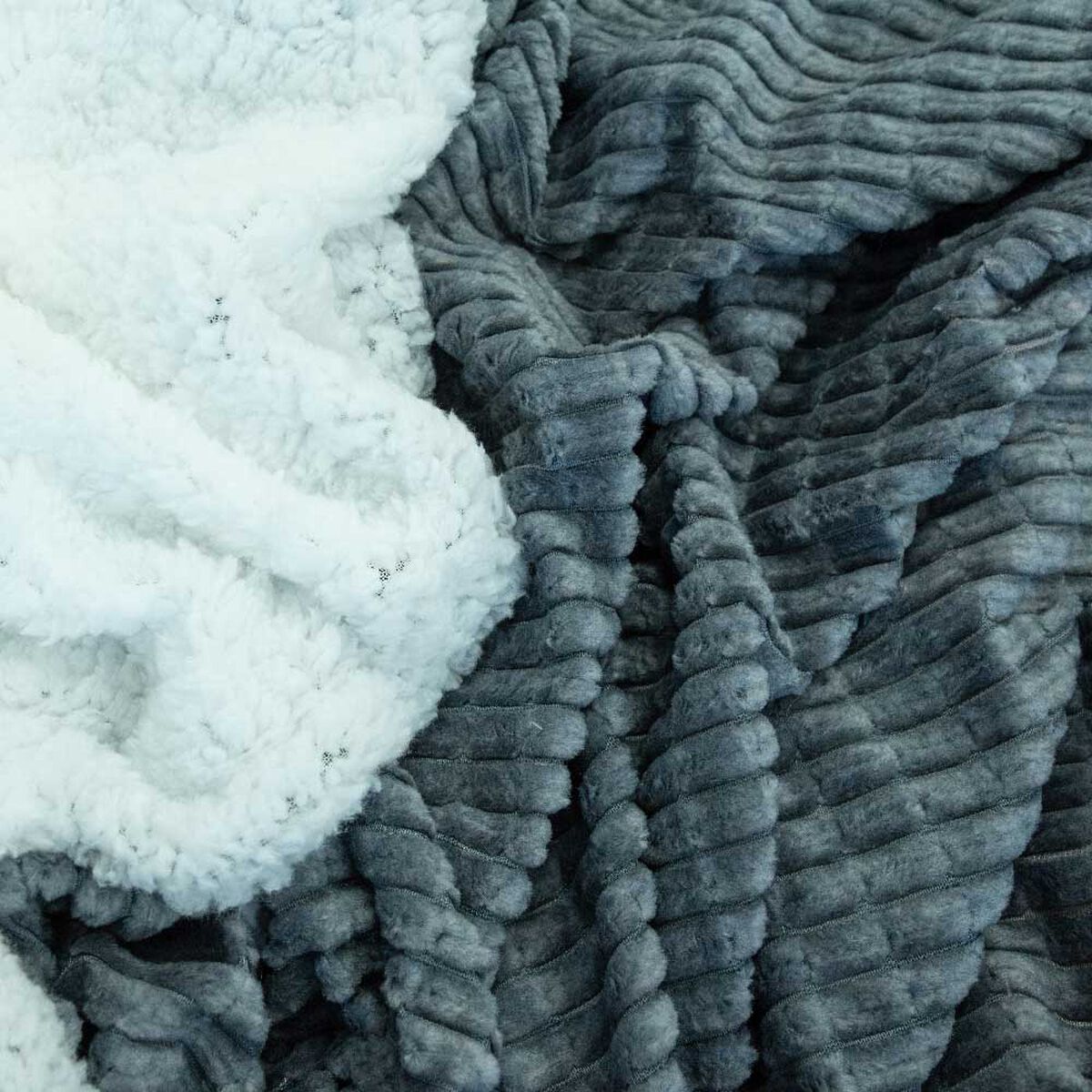 Frazada Doral 2 Plazas Flannel Outboss Sherpa D1
