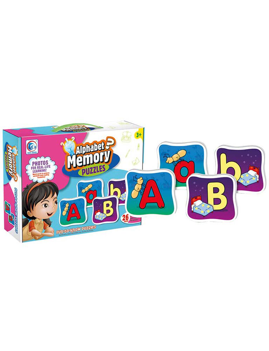 Puzzle Aprendizaje Memoria Abecedario Nobel Gift
