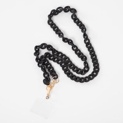 Imagen 2 del producto Colgante para Celular Negro Mujer Icono