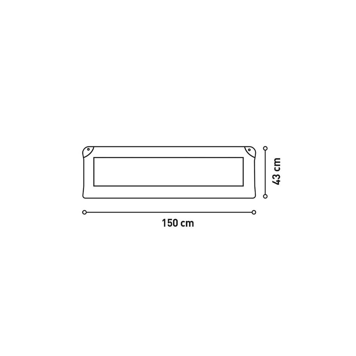 Barrera De Cama De 150Cm Asalvo