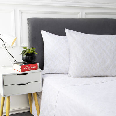 Imagen 2 del producto Juego de Sábanas Casanova 144 Hilos 1.5 Plazas Maira, Namibia, Parma, Ramas, Selim