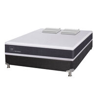 Box Spring CIC 2 Plazas Ortopedic + Almohadas
