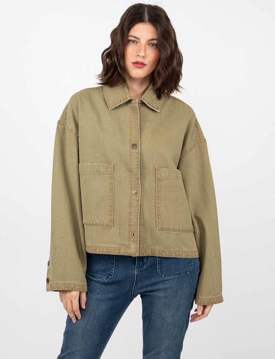 Chaqueta Denim Mujer Alma