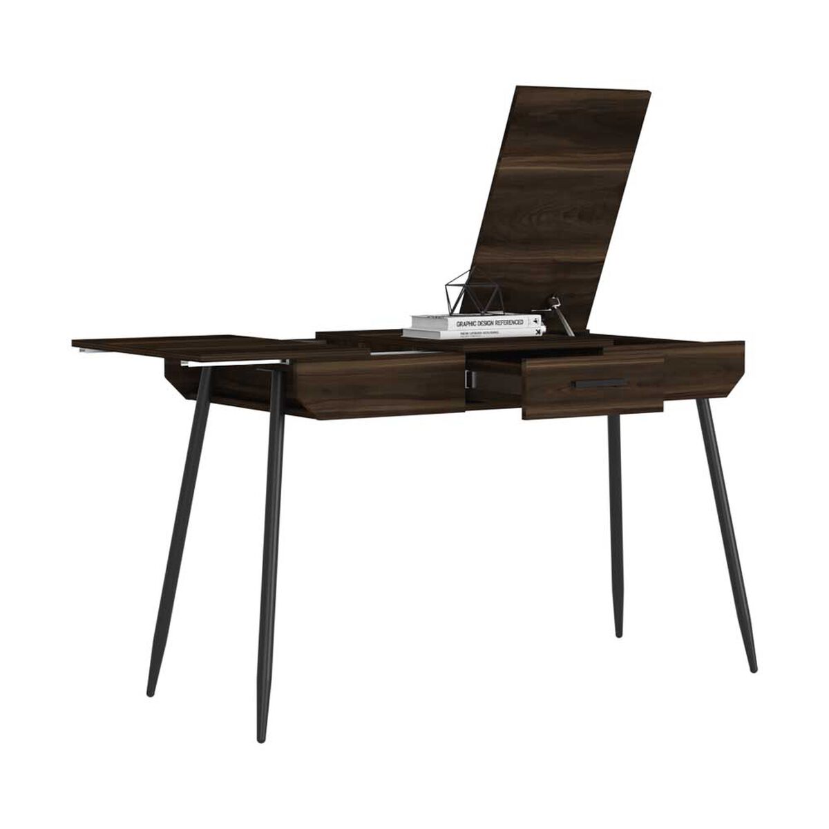 Escritorio Funcional TuHome Office Conect 1 Cajón Habano