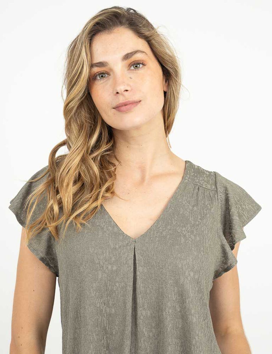 Blusa Manga Corta Mujer Zibel