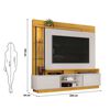 Home Di Poretti Martino 70" Caf&eacute; Claro