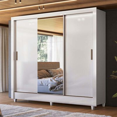 Imagen 1 del producto Clóset Onessta Francia 3 Puertas Blanco