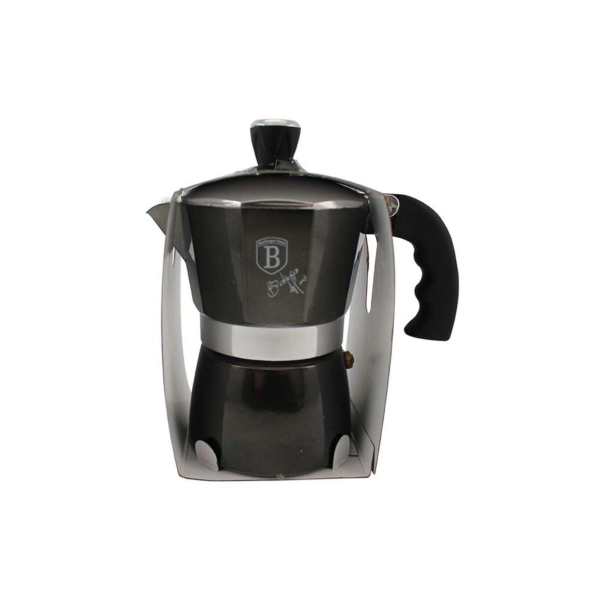 Cafetera Berlinger Haus Aluminio Granito