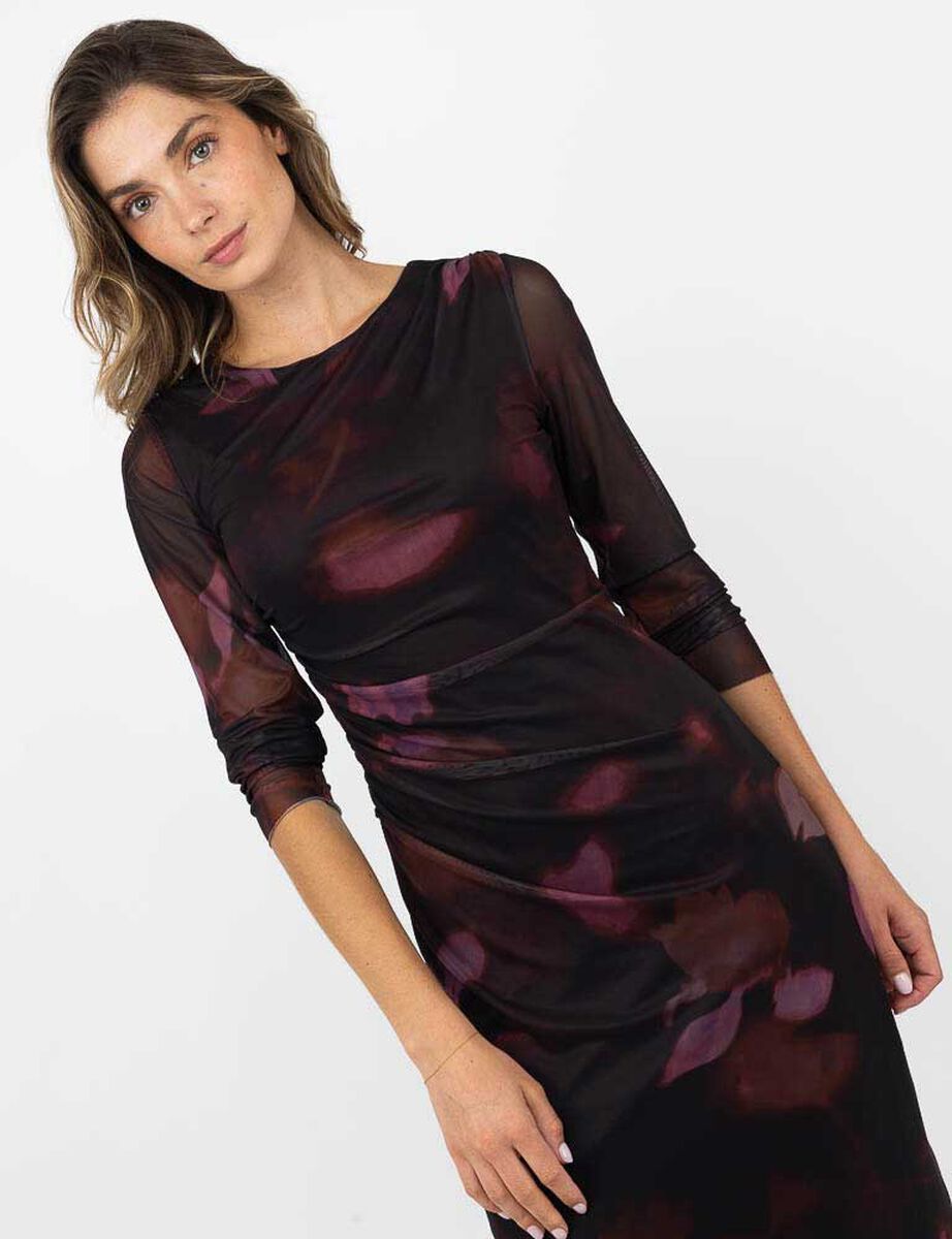 Vestido Maxi Manga Larga Mujer Zibel