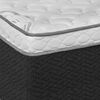 Cama Europea Celta Base Dividida 2 Plazas x 2 mt Everest Cobre + Respaldo + 2 Veladores Bamboo