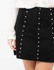 Falda Mini Apliques Mujer Zibel