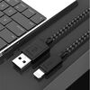 Cable Lightning MFi a USB-A Dusted 1,2 Metros Negro