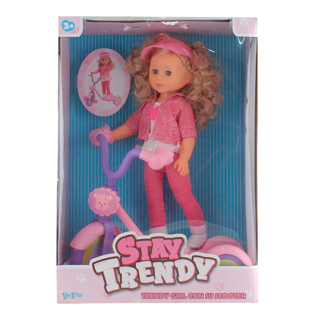 Muñeca Stay Trendy con Scooter Deluxe