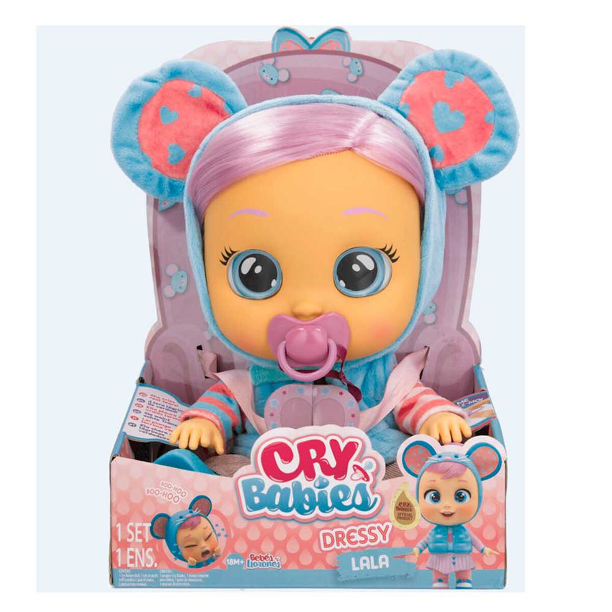 Muñeca Bebé Llorón Lala Cry Babies