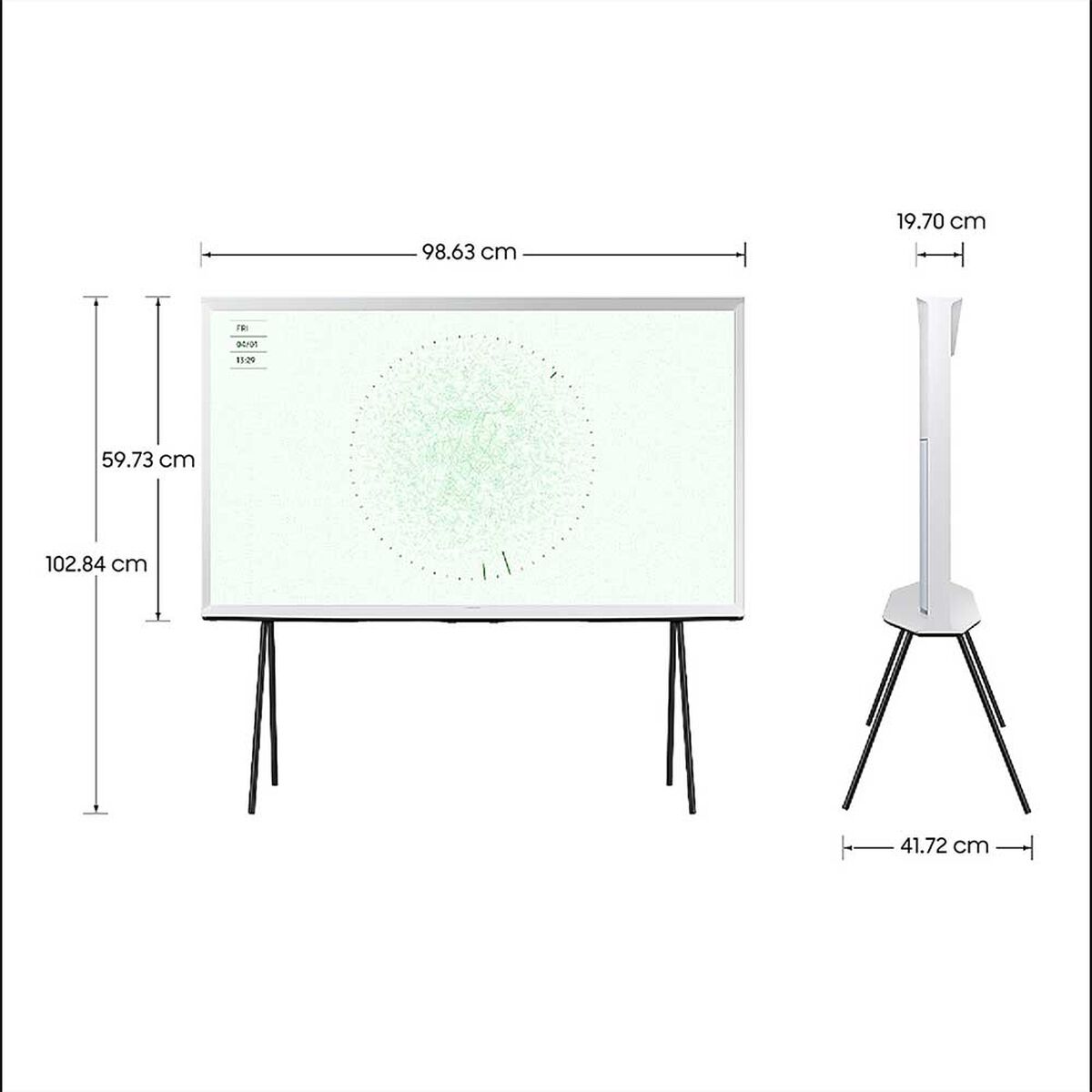 LED 43" Samsung The Serif LS01D 4K Smart TV 2024