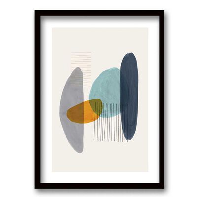 Imagen 1 del producto Cuadro Decorativo Retela Color Stone II 40 x 30 cm