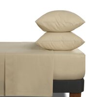 Set Sabanas CIC 144 Hilos 2 Plazas Taupe