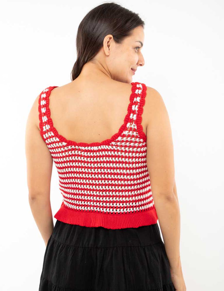 Polera Sin Mangas Mujer Zibel