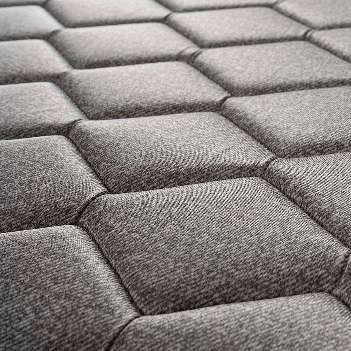 Cama Europea Celta 1 Plaza Atlantis Black + Respaldo Asturias