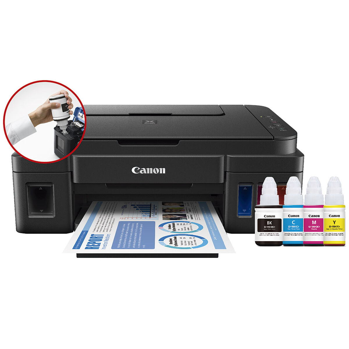 Multifuncional Canon G-2100 Tinta Continua